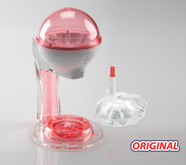 Germstar® G2 Desinfektionsspender Starterkit weiß-pink Original | 355ml